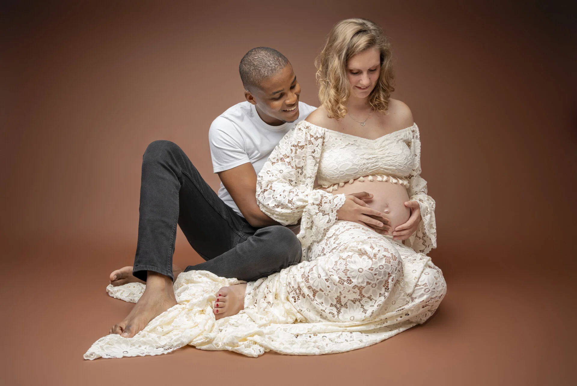 Séance Photo Grossesse en studio Photographe Rouen Normandie