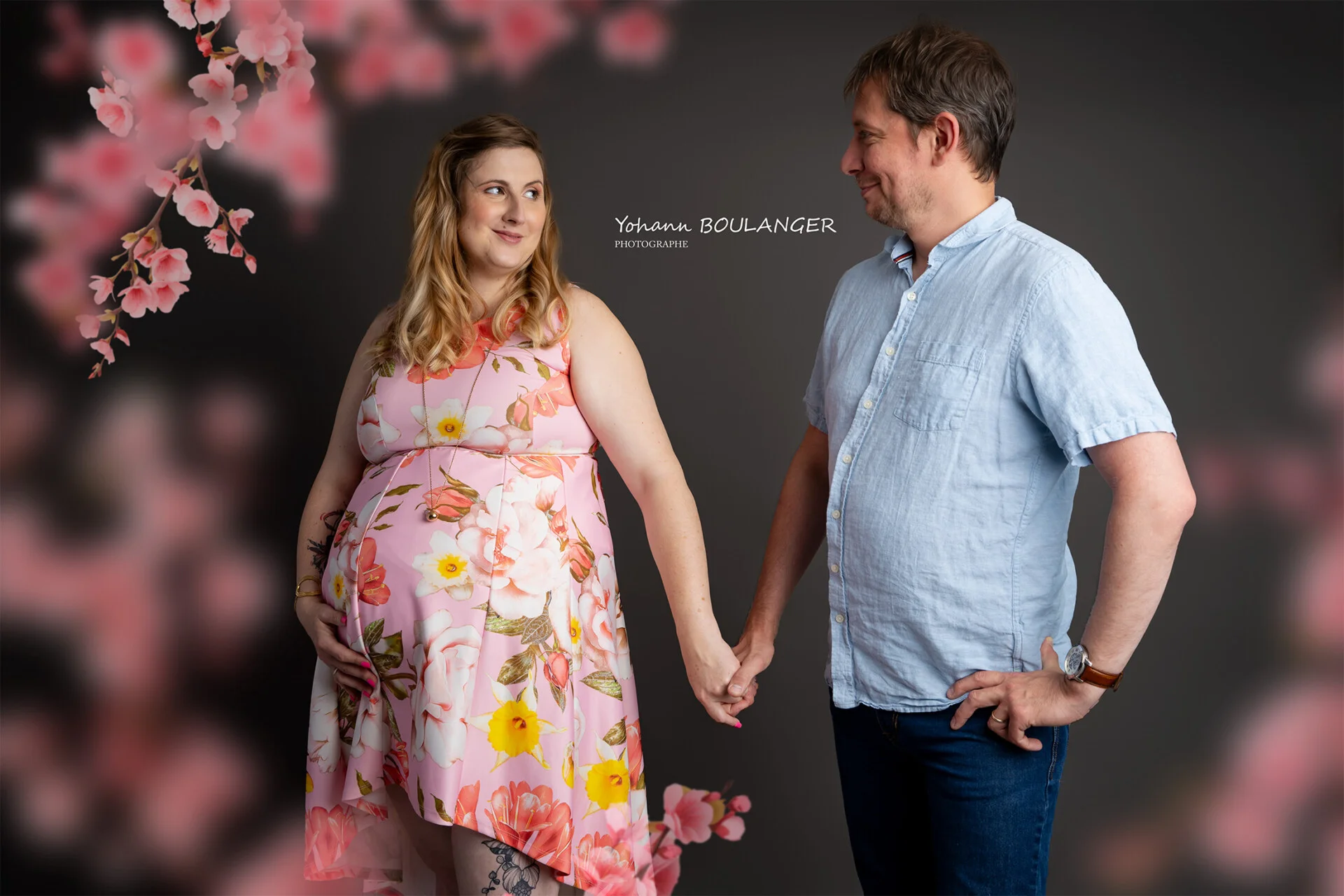 Photographe Grossesse Couple Rouen Normandie Elbeuf
