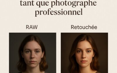 Est-ce que je peux avoir les fichiers « Bruts », les photos non retouchées ?
