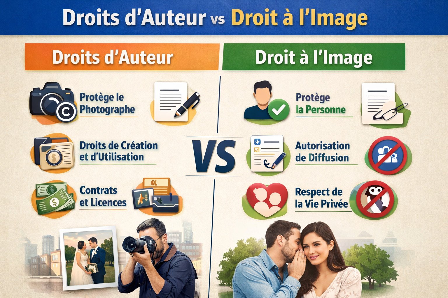 Droit auteur Vs Droit à l&rsquo;image
